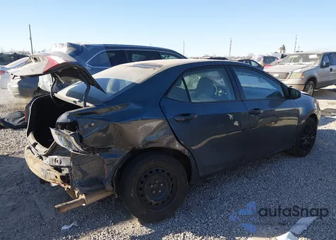 2014 Toyota Corolla Le z USA, uszkodzony, nr VIN 5YFBURHE4EP042508